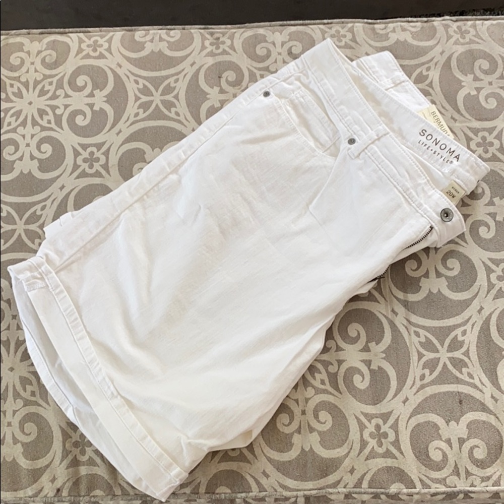 NWT White Sonoma Bermuda Shorts